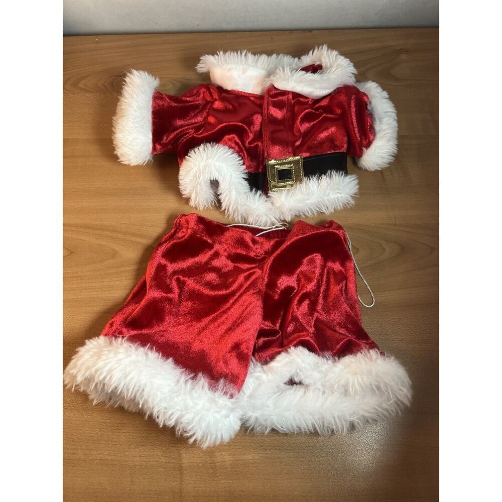 Build A Bear Santa Claus Outfit 2 Pc